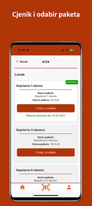 Fitness klub Samobor Screenshot 2