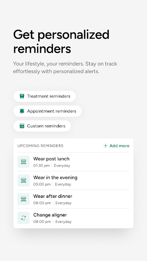 RxTrack aligner tracking Screenshot 2