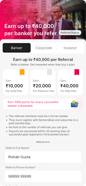 BankersKlub Screenshot 1
