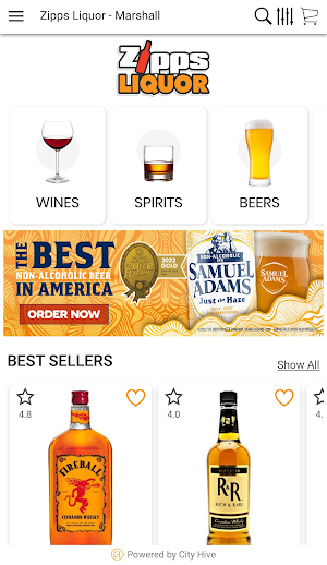Zipps Liquor Screenshot 1