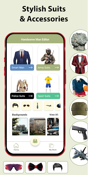 Stylish Men Suit Editor Screenshot 1