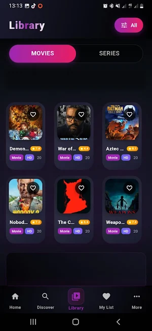 FilmZone -Watch HD Movies & TV Screenshot 1