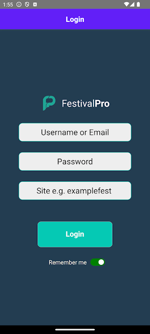 Festival Pro Scanner Screenshot 2