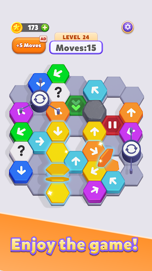 Hexa Run - Block Puzzle Screenshot 1