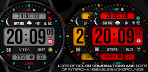 Dgt BigMod Informer Watchface Screenshot 3