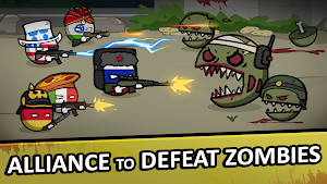 Countryballs - Zombie Attack Screenshot 1