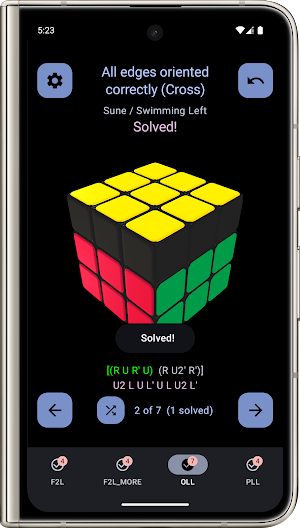 Rubik's Advanced Trainer Screenshot 3