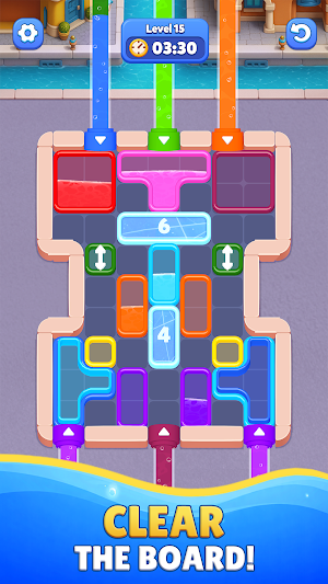 Flow Out - Watery Factory Screenshot 1
