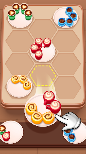 Tidy Coffee - Hexa Sort Puzzle Screenshot 0