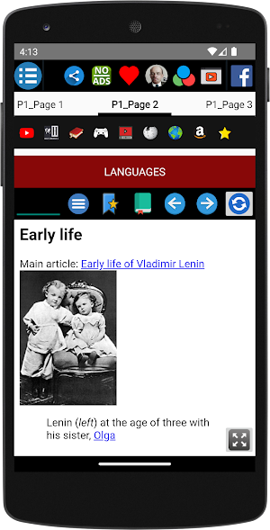 Vladimir Lenin - Biography Screenshot 2