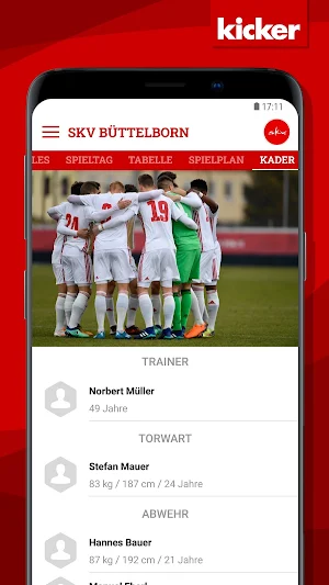 Fußball SKV Büttelborn Screenshot 0