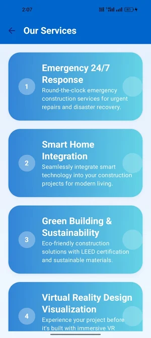 Construction Baron Services Screenshot 2