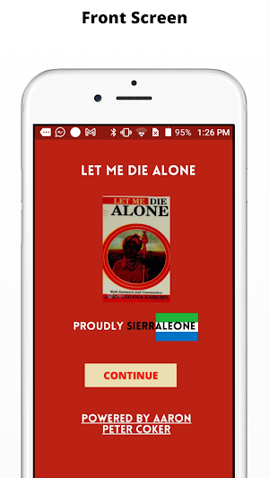 Let Me Die Alone (John Kargbo) Screenshot 0