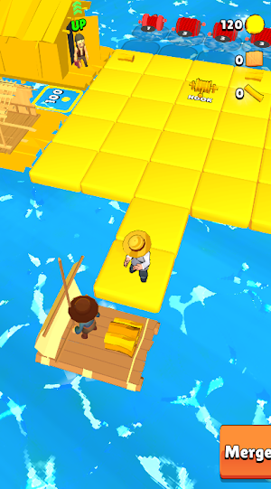 My island raft merge hook Screenshot 1