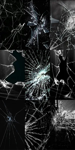 Broken Screen Wallpaper Screenshot 0