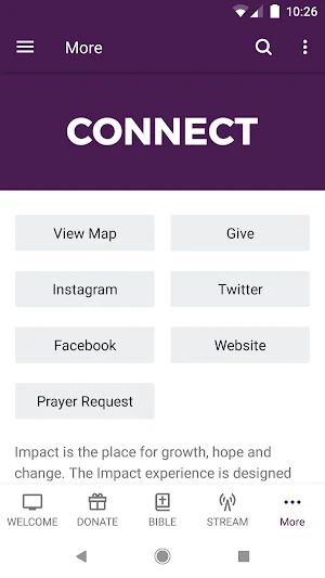 The Impact Network Screenshot 2