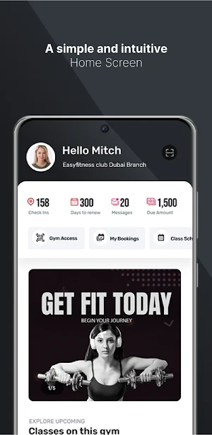 EasyFitness ME Screenshot 1