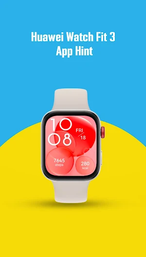 Huawei Watch Fit 3 App Hint Screenshot 0