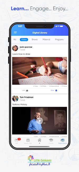 Little Geniuses School - Classera Screenshot 1