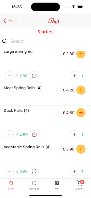1 Kendal Chinese Takeaway Screenshot 1
