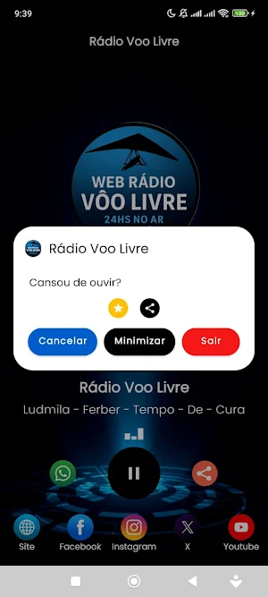 Rádio Voo Livre Screenshot 3