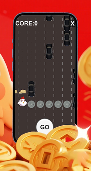 Cute Chick Cross Screenshot 1