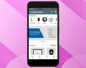 PrestaShop Mobile App Screenshot 0