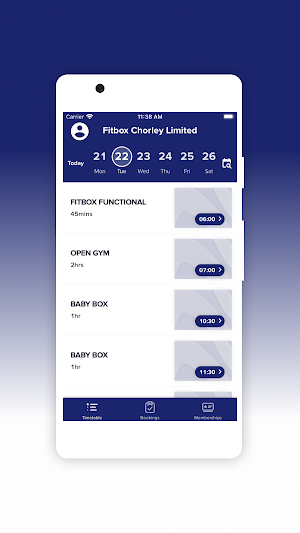 FITBOX FITNESS Screenshot 1
