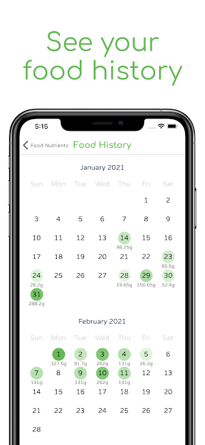 eaterpad - Nutrition Tracker Screenshot 3