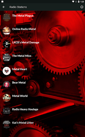 Rock Music Radios And News Screenshot 2