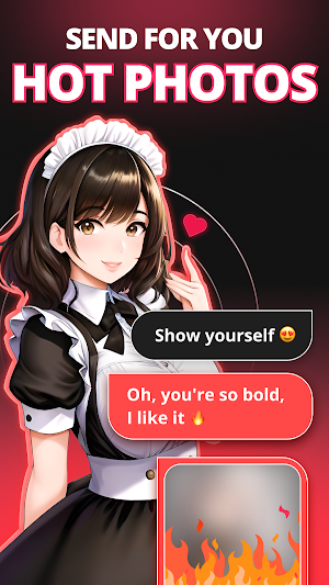 Anime Girlfriend - Flirt Chat Screenshot 2