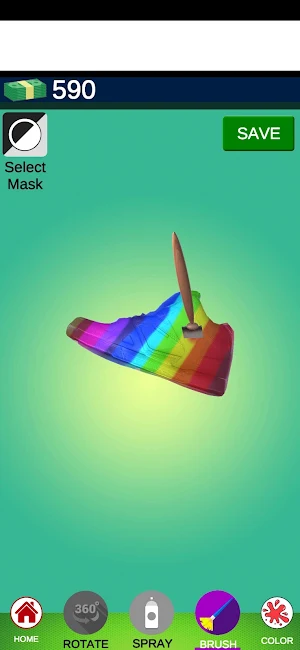 Sneaker Painting 3D Craft DIY Screenshot 2