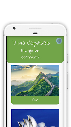 Capitals trivia - Geography qu Screenshot 3