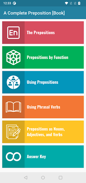 Preposition - English Grammar Screenshot 3
