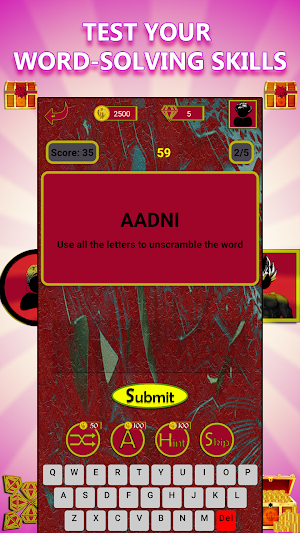 Mythology: Unscramble Word Screenshot 2