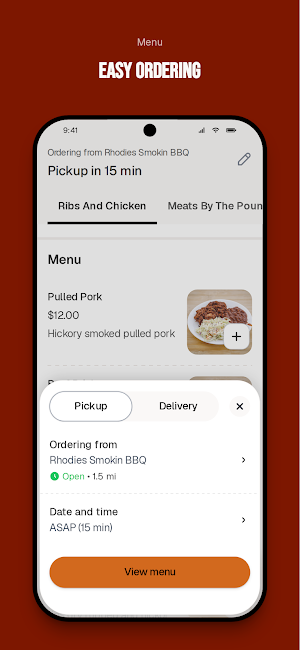 Rhodies Smokin BBQ Screenshot 2