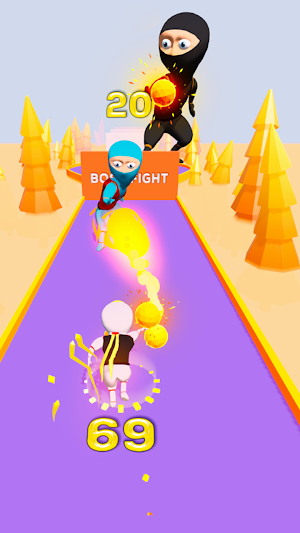 Ninja Fight Run Screenshot 3