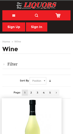 Pop's Grog Shop Liquors Screenshot 2