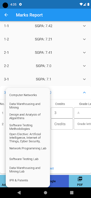 JNTUK All in one Calculator Screenshot 3