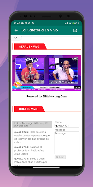 La Cafeteria 93.1 Bolivia Screenshot 2