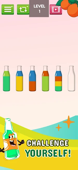 Soda Water Sort Puzzle: Color Screenshot 2