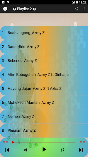 Lagu Sunda Azmy Z Mp3 Offline Screenshot 2