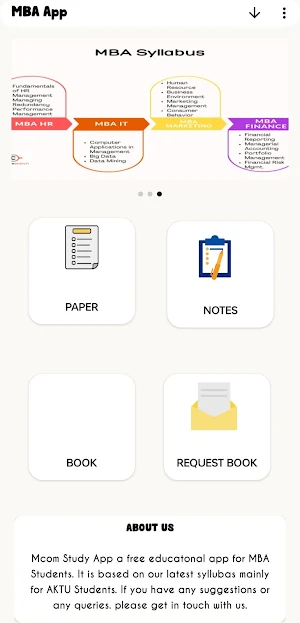 MBA - Study App Screenshot 0