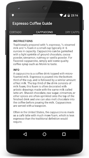 Espresso Coffee Guide Screenshot 2