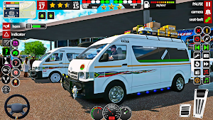 City Van Simulator Games 3D Screenshot 2
