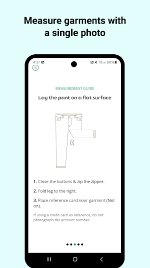 Tailored: Measure clothes Screenshot 0