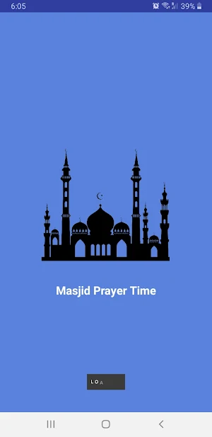 MASJID PRAYER TIME Screenshot 0
