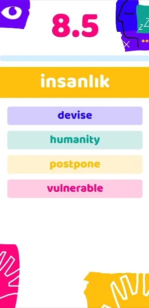Loss Learn - Kelime Öğren Screenshot 1