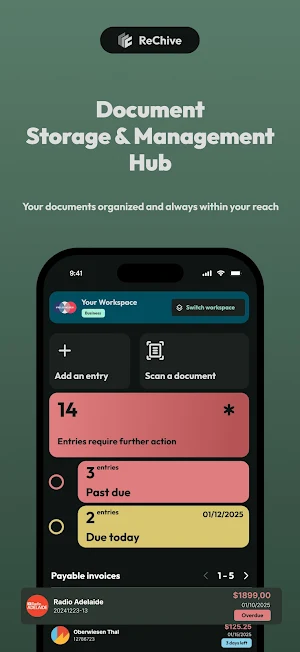 ReChive: Document management Screenshot 0