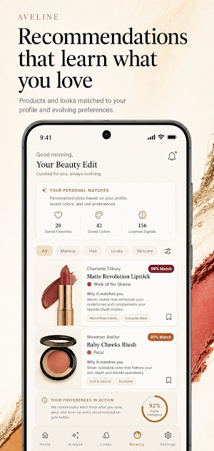 Aveline: Beauty & Style OS Screenshot 3